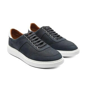 NIB Gordon Rush Newport Men's Sneakers Navy Nubuck Leather Size 9.5 (MSRP $185)